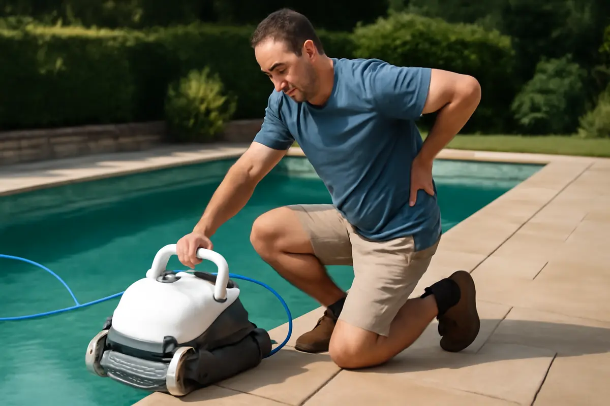 Robot pulitore per piscina interrata: vantaggi poco conosciuti per ridurre la fatica