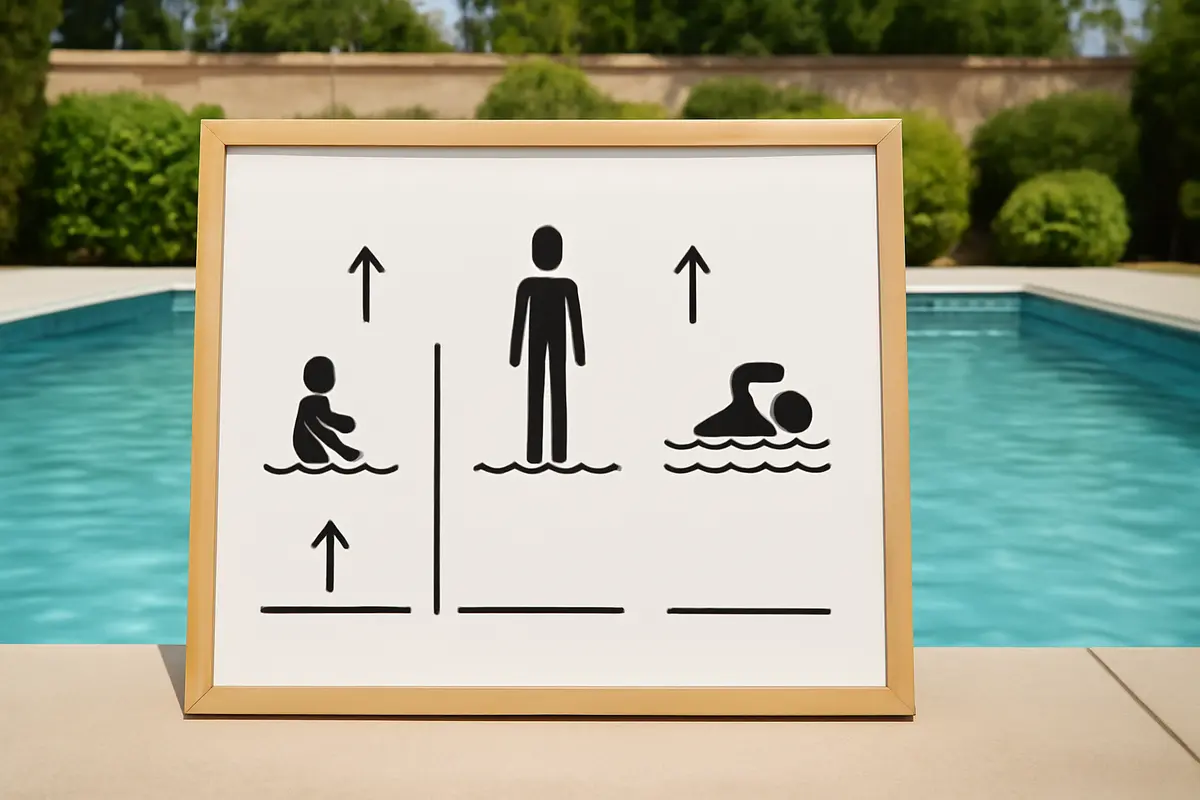 Qual è la profondità consigliata per una piscina famigliare? I motivi tecnici dietro ogni misura