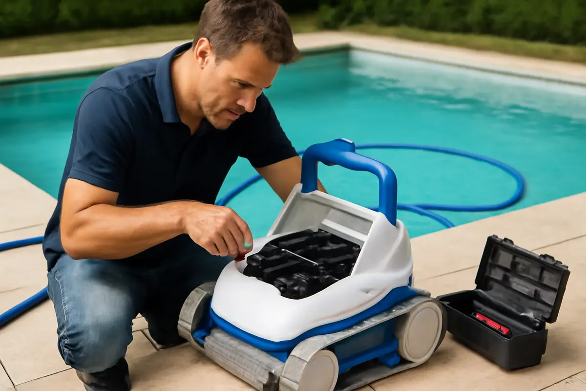 Manutenzione robot per piscina: i passaggi fondamentali che evitano guasti costosi