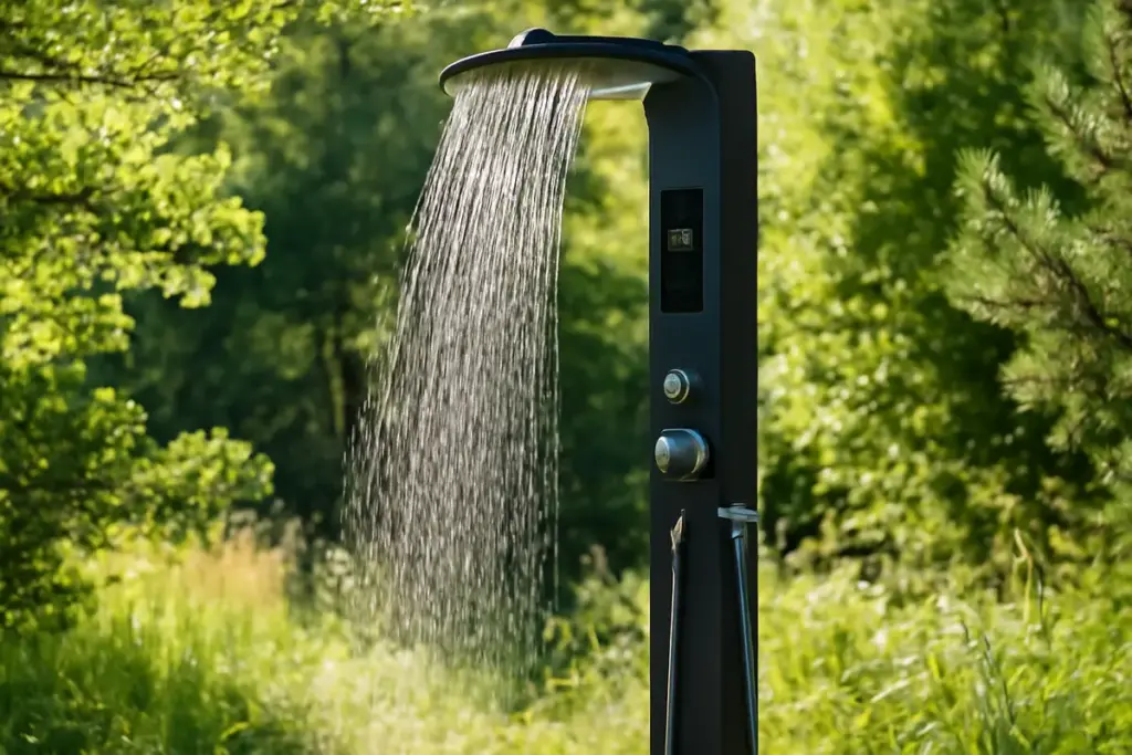 Docce da esterno tecnologiche: le funzioni extra che trasformano la routine dopo il bagno