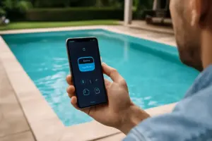 Sistema di controllo domotico per piscina: gestisci tutto dallo smartphone, anche da remoto