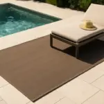 Tappeti outdoor per aree piscina: l’accessorio salva-piastrelle che pochi conoscono