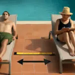 Qual è il distanziamento ideale tra lettini prendisole? Il calcolo per garantire comfort a tutti