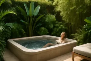 Le migliori piante per creare un angolo benessere intorno alla minipiscina: ottenimento di privacy e relax naturale