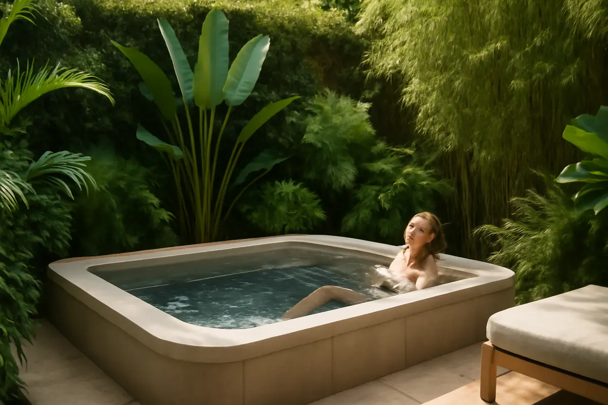 Le migliori piante per creare un angolo benessere intorno alla minipiscina: ottenimento di privacy e relax naturale