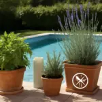 Piante e fioriere da esterno: la scelta che tiene lontani insetti e zanzare dal bordo piscina