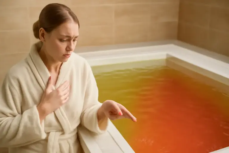 Cosa fare se l’acqua della spa cambia colore? Il segnale che il corpo ti sta dando