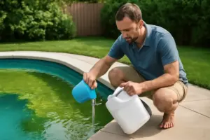 Antialghe in piscina: come e quando usarlo per evitare interventi straordinari