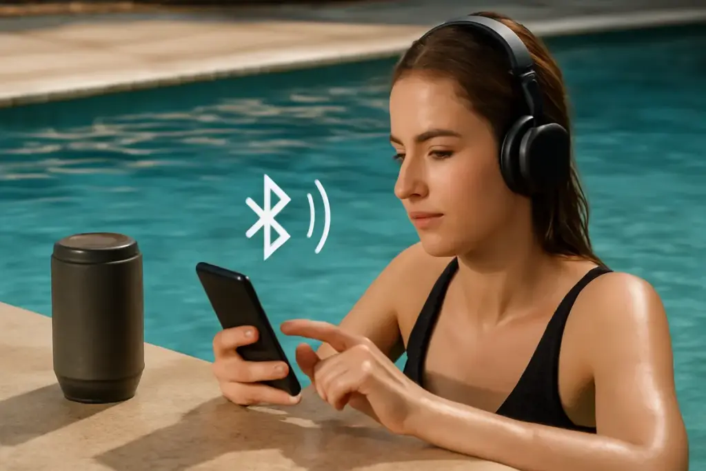 Connessività Bluetooth in piscina: come evitare interferenze e usare le casse in acqua senza rischi