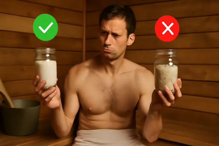 Come scegliere il sale per sauna e bagno turco? Errori di purezza che possono rovinare l’esperienza