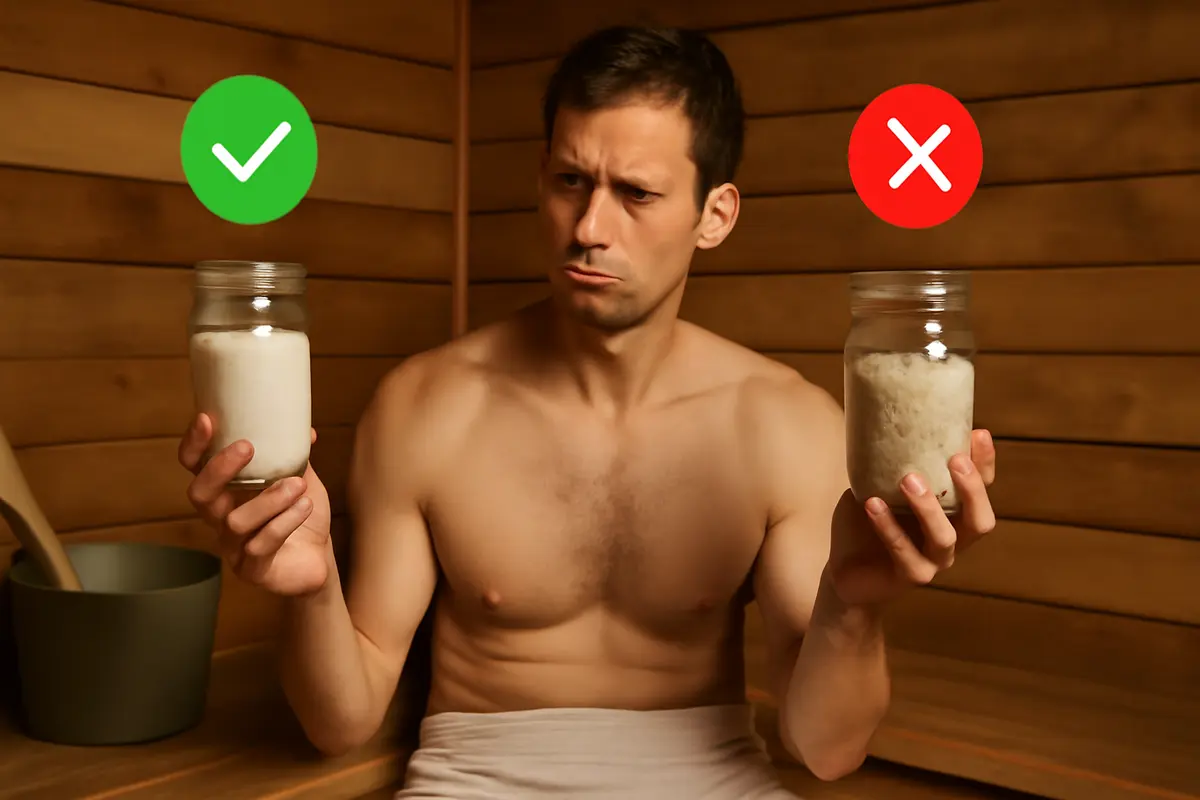 Come scegliere il sale per sauna e bagno turco? Errori di purezza che possono rovinare l’esperienza