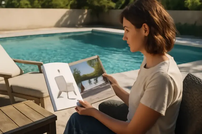Come scegliere l’arredo esterno per piscina? I materiali che durano davvero al sole