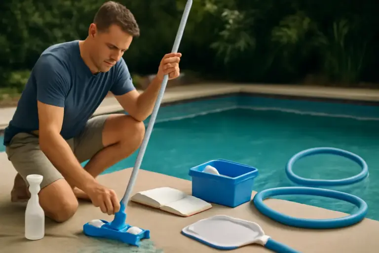 Manuale di pulizia fondo piscina: la routine che fa risparmiare sui prodotti chimici